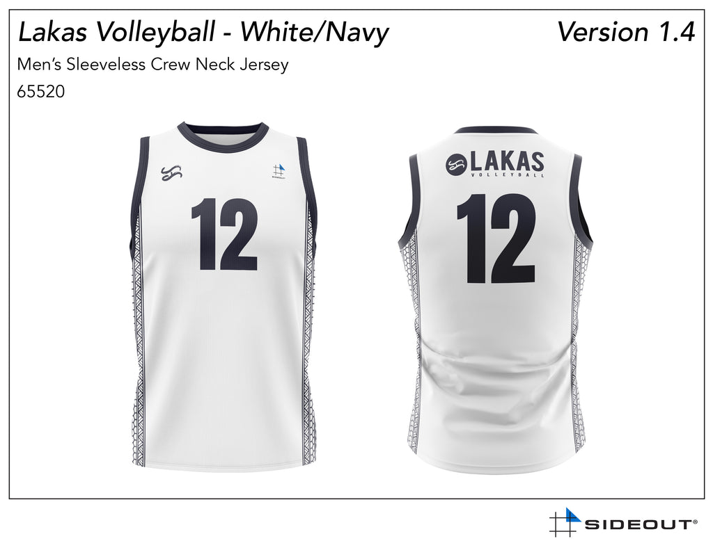 CUSTOM Lakas - White Jersey