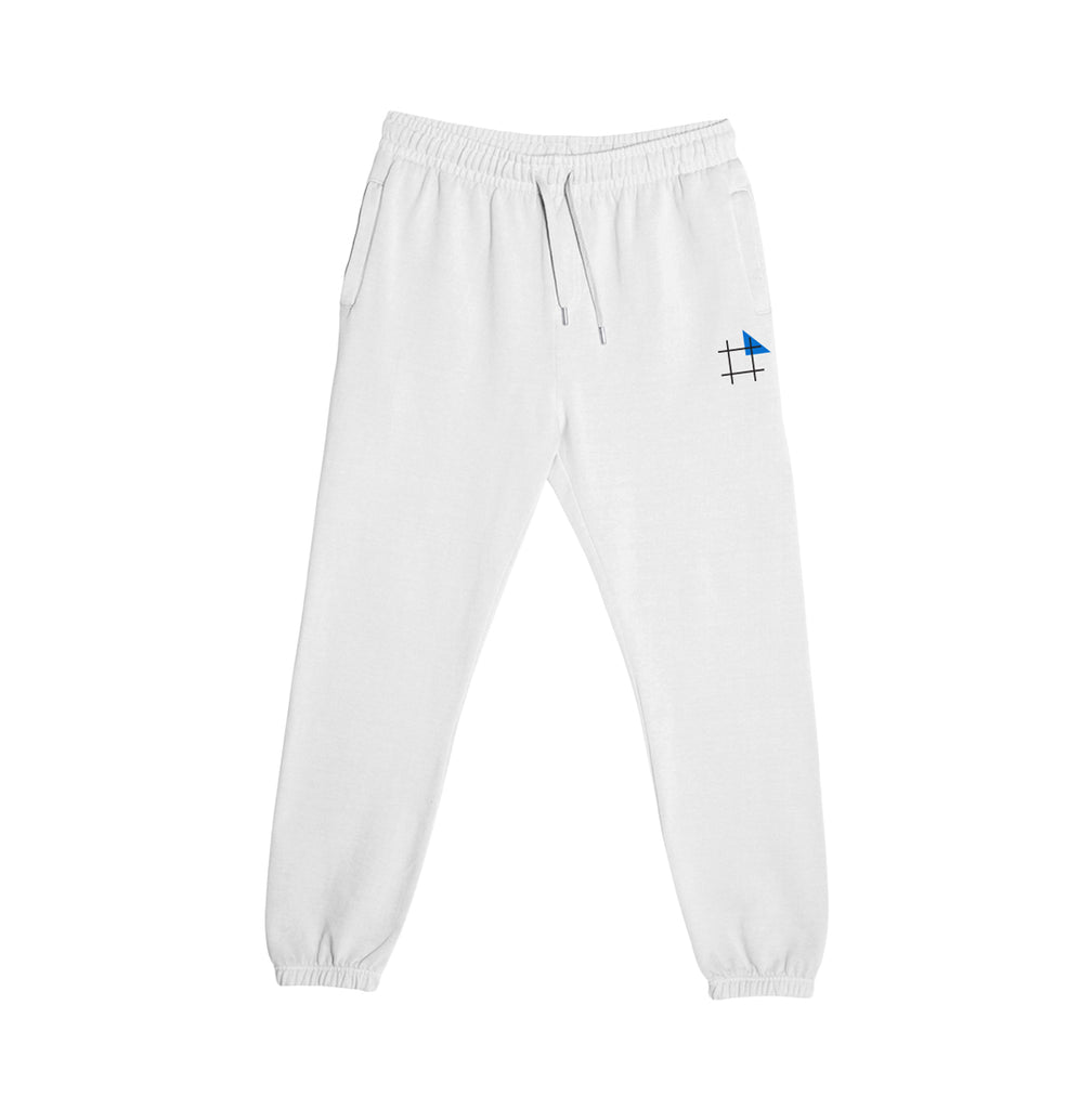 Icon White Sweatpant