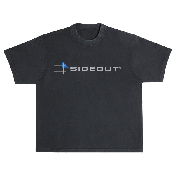 Sport Heavyweight Boxy Black Tee – Sideout Sport