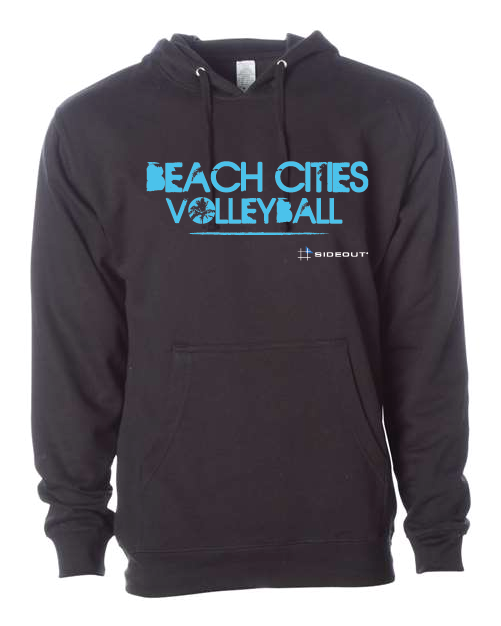 Beach Cities Volleyball Unisex Black Hoodie – Sideout Sport
