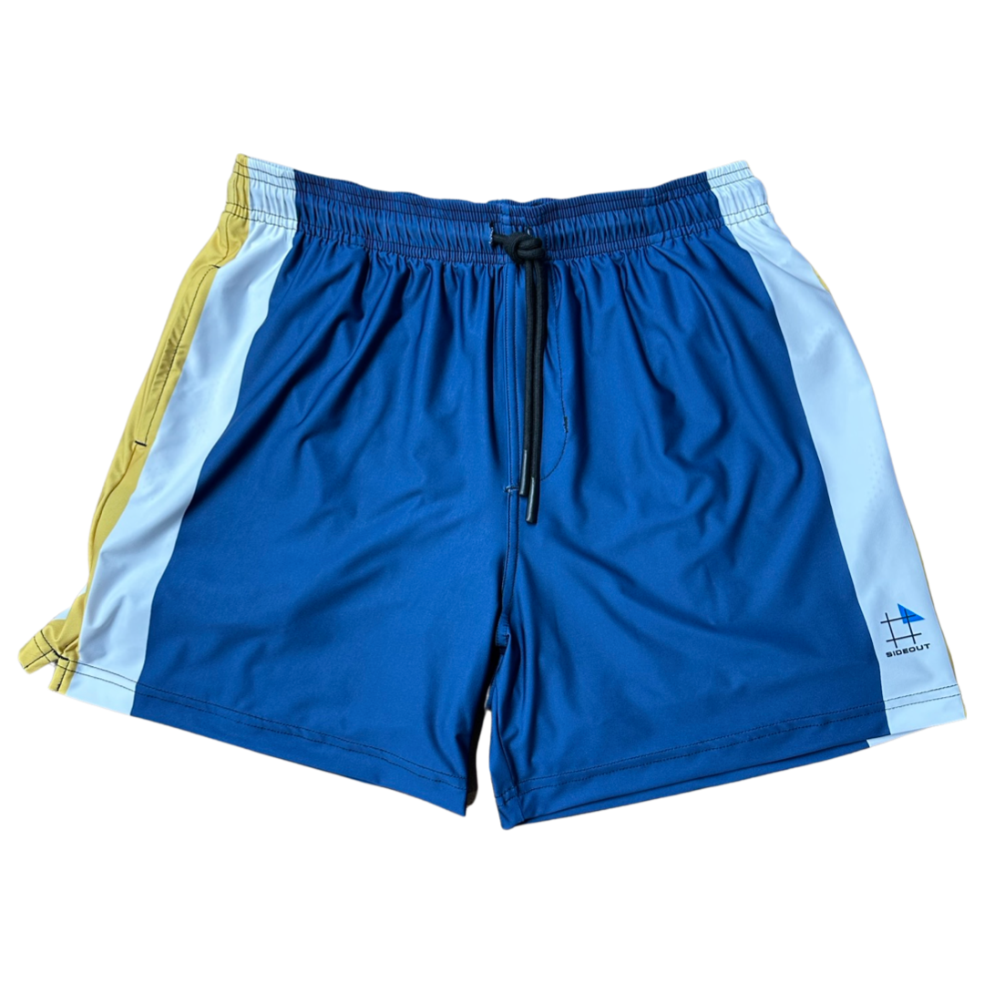 White and gold hot sale jordan shorts